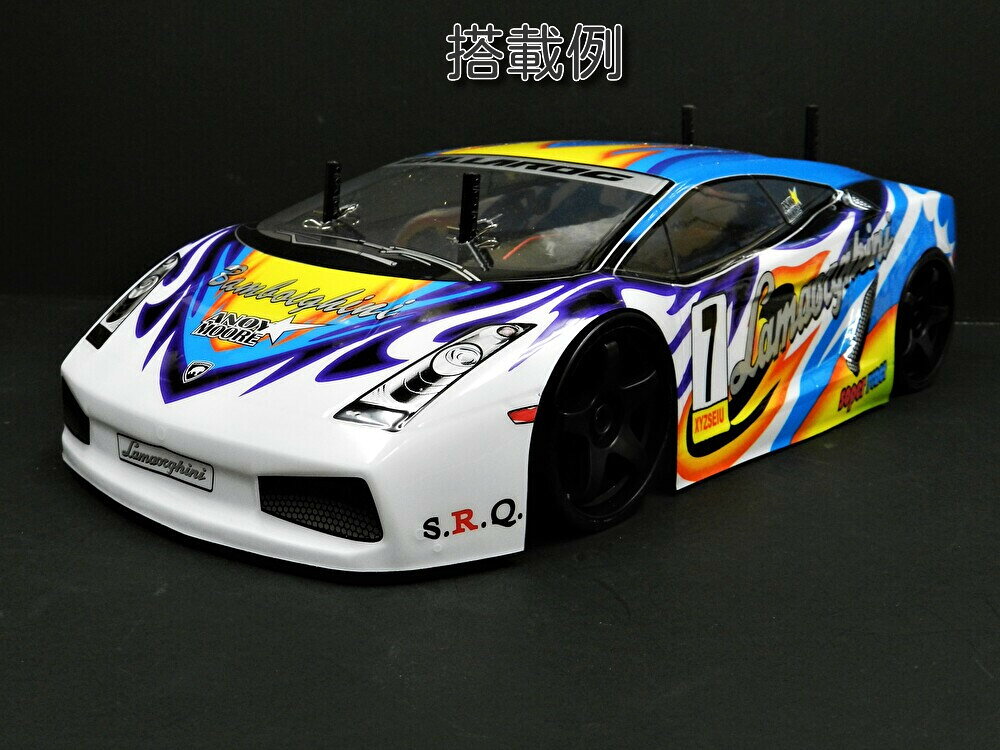 RastaToolsのLBG01　1/10 ドリフトラジコンカー用 スペアボディー｜アングル2