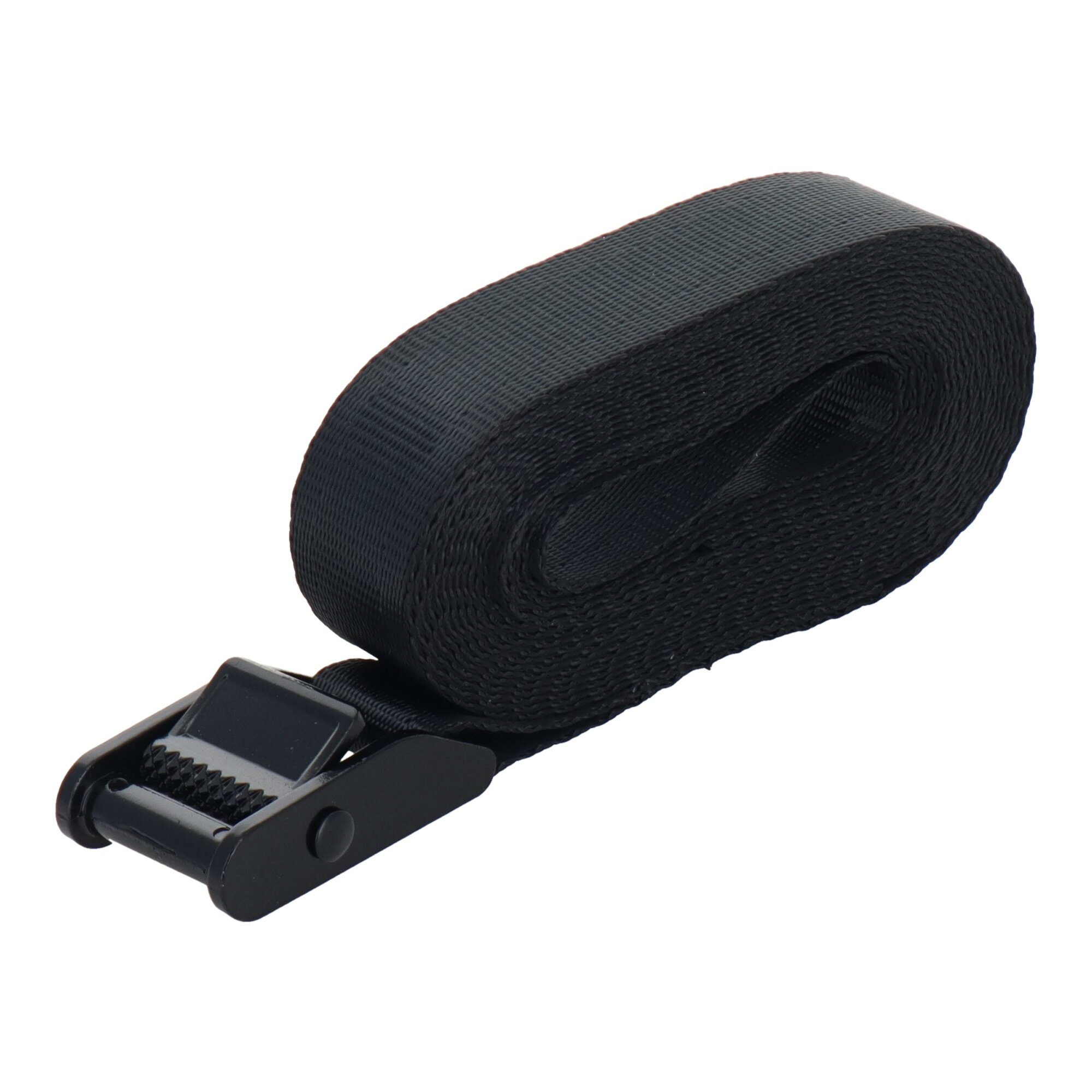Rakuten - trad バックル式荷締カラーベルト 2m×25mm TCB-2BK／4m×25mm TCB-4BK／6m×25mm TCB-6BK