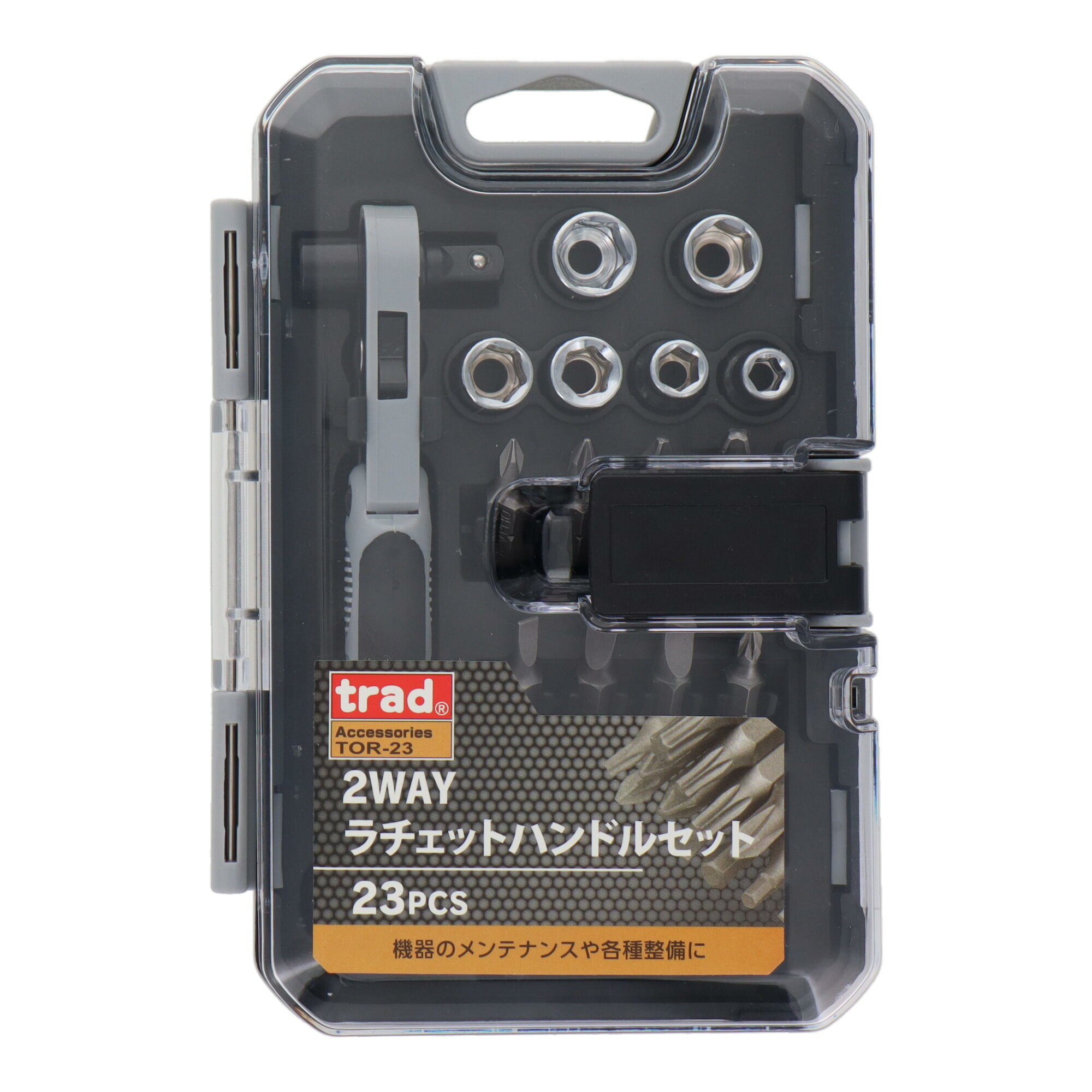 Rakuten - trad 2WAYラチェットハンドルセット23PCS TOR-23