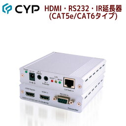 Cypress Technology製 HDMI・RS232・IR延長器(CAT5e/CAT6タイプ) CH-501TX/RX