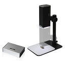 【12/11 09:59までP2倍、12/11 01:59まで半額セール&10%OFF】MicroLinks製 HDMIモニタ接続専用スタンド付デジタル実体顕微鏡+PC接続ユニットセット UM08-IMB4