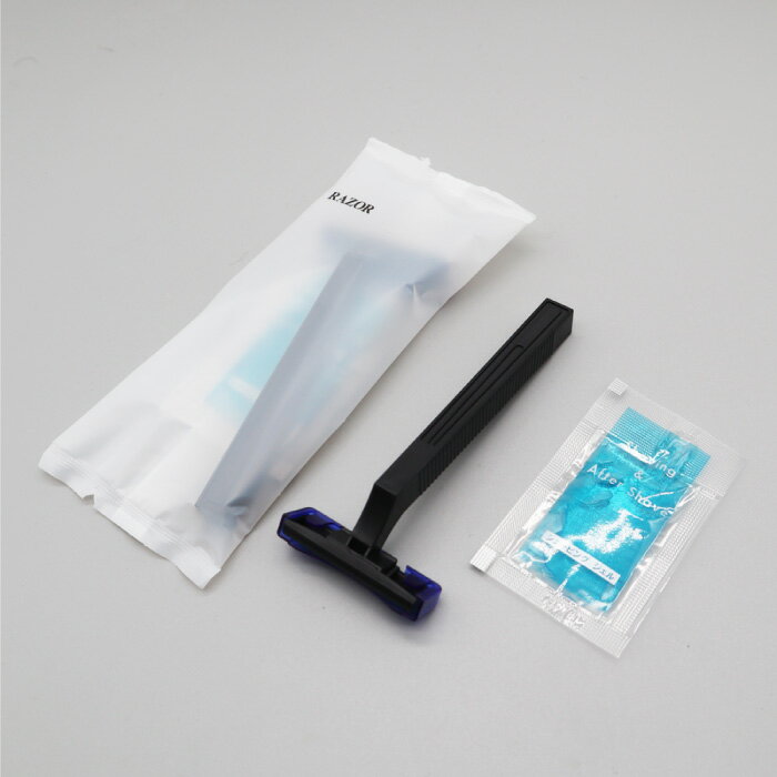 業務用 使い捨て 2枚刃 ひげそり シェービングジェル2g付き