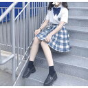 超人気スクールスカート高品質 正統派 制服 女子高生 通学 学生服 中学 チェック プリーツスカートアジャスター付 S?XL