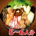 博多 ちゃんこ鍋 セット 野菜付 5〜6人分★【送料無料】 北海道・沖縄は別途送料