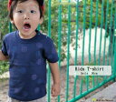【メール便対応】送料無料 カジュアル Kids Tシャツ ハンドメイド キッズ こども BABY アパレル ナチュラル T-SHIRTS オリジナル トップス スマイル にこちゃん 半袖 【RCP】 【201503shin】【201503wadai】 母の日 父の日 ギフト