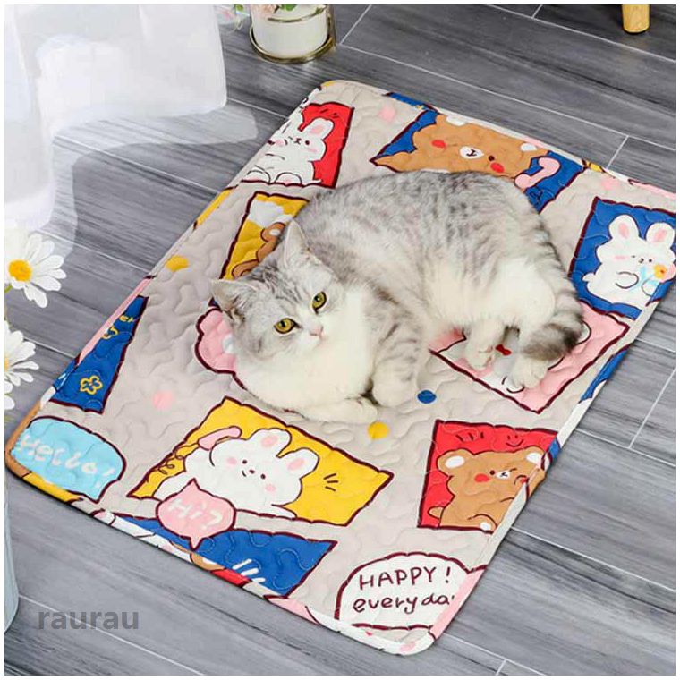 らうる 楽天市場店の大 滑らない 速乾 防水 うさぎ 中小型犬 おしっこマット 猫 犬 健康状態が分かりやすい ペットマット 大型犬 猫 犬 ペットシーツ｜アングル3