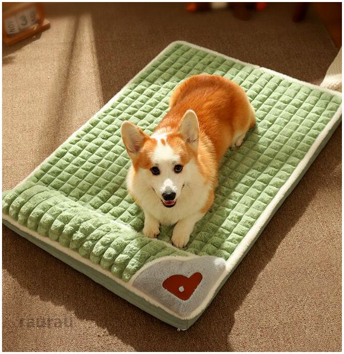 枕付き クッション 猫ベッド 犬ベッド 大型犬 中型犬 老犬 シニア 成犬 ペットマッ...