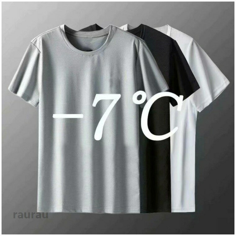 2枚組 同色2枚セット メンズ tシャツ 半袖 クールtシャツ ひんやりtシャツ 冷却tシ...
