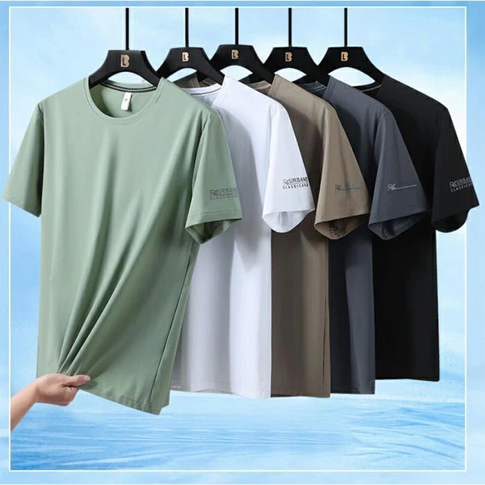 接触冷感 Tシャツ メンズ 半袖シャツ カジュアルシャツ 冷感 シャツ 夏 メンズ 薄...
