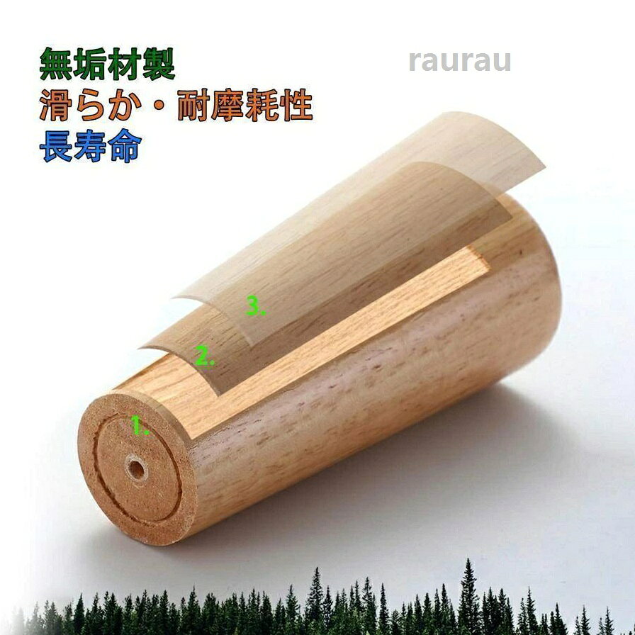 キャビネット ベッド ボルト付き、ソファー 規格 M10 M8 M6 無垢材 Cm高さ 6から70 木 脚 木製、テーブル 家具脚 6cm 脚 ソファ [2]