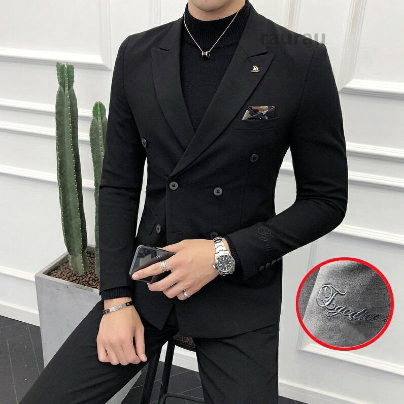 Wet Suits - 入学式（suit157 紳士服 結婚式 成人式 カジュアルスーツ 2点セット スーツ メンズ フォーマルスーツ ビジネススーツ 上下セット