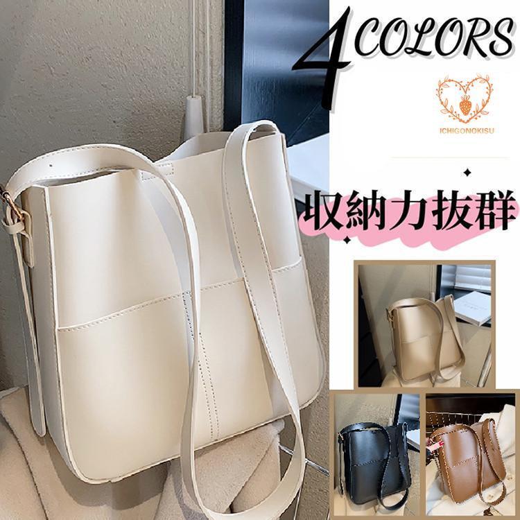 ショルダーバッグ レディース 春秋 バック 鞄 カバン ショルダー フェイクレザー 収納 A4サイズ 通勤 大容量 軽量 ソフトラウンド ワンショルダーバッグ