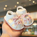 ベビーサンダル 笛付きサンダル 花柄 女の子 音が鳴る 音が出る ベビー 赤ちゃん ファーストシューズ サマーサンダル おしゃれ11 12 13 付け替えの笛1ペアおまけ