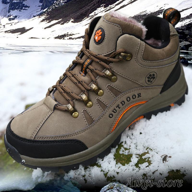 アウトドアシューズ トトレッキング メンズ レディース 老人靴 裹毛あり 登山靴 アウトドア トレッキン..