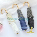 折りたたみ傘 曲がり手元 刺繍花柄 傘 晴雨兼用 uvカット デザイン ギフト プレゼント 日傘 折りたたみ 日傘 遮光 UV 傘 レディース 晴雨兼用傘紫外線...