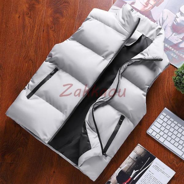 ダウンベスト メンズ ライト 軽量 中綿ベスト ジレベスト ダウンコート ジャンパー 秋冬 ダウンジャケット 防風防寒 防寒着 男性用ベスト