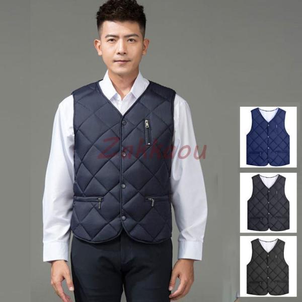 ダウンベスト メンズ ライト 軽量 中綿ベスト ジレベスト ダウンコート ジャンパー 秋冬 ダウンジャケット 防風防寒 防寒着 男性用ベスト