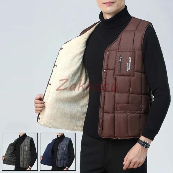 ダウンベスト メンズ ライト 軽量 中綿ベスト ジレベスト ダウンコート ジャンパー 秋冬 ダウンジャケット 防風防寒 防寒着 男性用ベスト