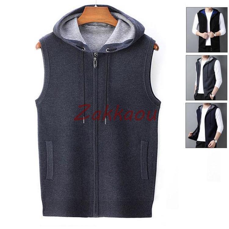 春秋冬 ニットベスト メンズニットベスト ビジネス セーター カジュアル 前開き シンプル 洗える ビジ..