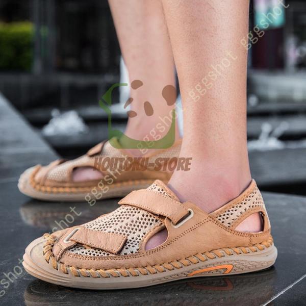 夏用さんだる ビジネス メンズ さんだる ドライバーシューズ オフィスさんだる 軽量 スポーツサンダル ..