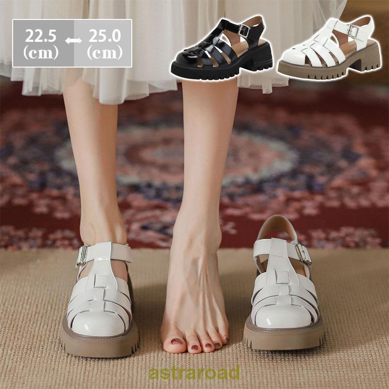 グルカサンダル レディース ヒールサンダル 厚底 メッシュ 編み込み 涼しい 靴 シューズ 婦人靴 ナチュ..