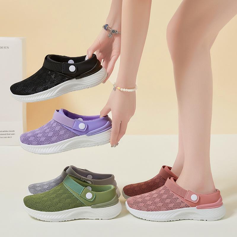 Sports Sandal - サボサンダル サンダル メンズ レディース メッシュ ビーチ リラックスシューズ 痛くない 抗菌 消臭機能 楽ちん軽量