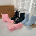 レインシューズ レディース レインブーツ 長靴 女性用 雨靴 ショートブーツ 通勤 作業用 農作業 掃除 ラバーブーツ 雨 雨靴 歩きやすい 疲れにくい 厚底 ...