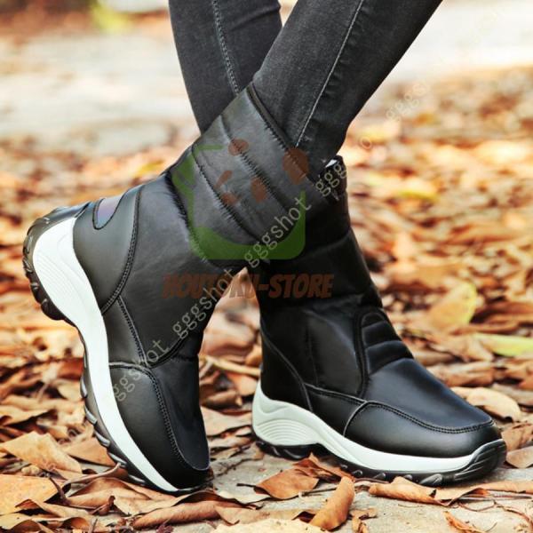 スノーブーツ レディーストレッキングシューズ スノーシューズ ハイキングシューズ 厚底ブーツ ハイカ..