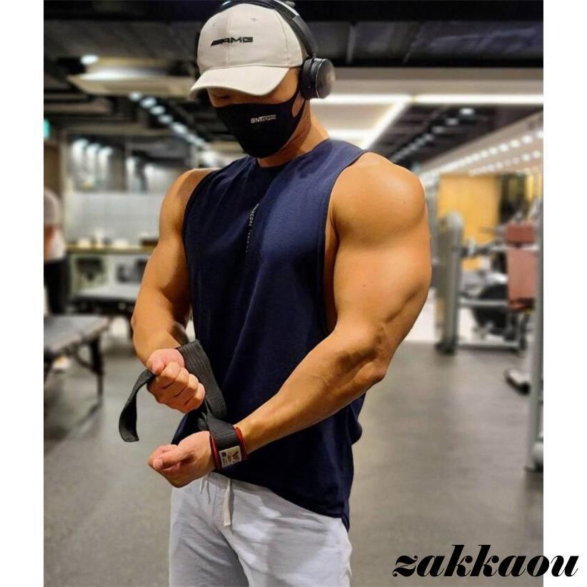 トレーニングウェア Tシャツ メンズ スポーツウェア ノースリーブ ベスト ランニングウェア コンプレッションウェア ウォーキング ダイエット