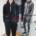 セットアップ 上下セット メンズ 裏起毛 暖かい ジャージ ランニングウェア トレーニングウェア トップス パンツ 部屋着 登山 スポーツ 冬
