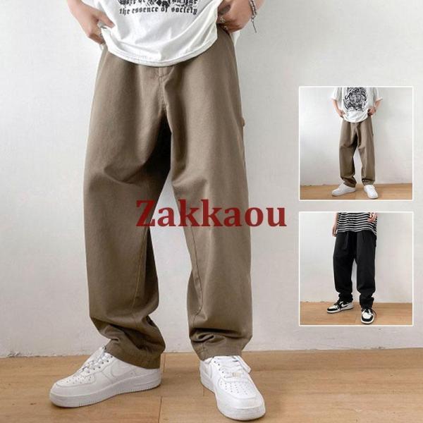 カーゴパンツ メンズ ボトムス ズボン ミリタリー ロング ゆったり 作業服 カジュアル おしゃれ ワークパンツ アウトドア ワイト 父の日