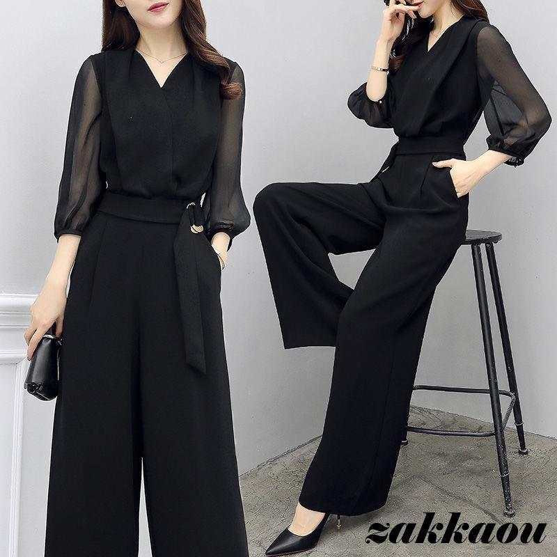 ファションオールインワン レディース セットアップ 大人カジュアルパンツドレス 結婚式 二次会 オールインワン オーバーオール ロンパース OL