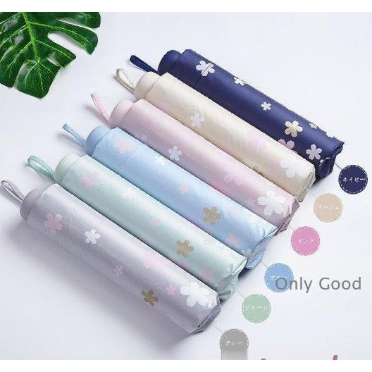 折りたたみ傘 レディース 日傘 雨傘 晴雨兼用傘 花柄 フラワー 折りたたみ傘(3つ折) オシャレ 可愛い 手動 8本骨 UVカット 紫外線対策 遮光 遮熱