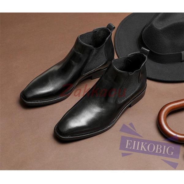 メンズ ショートブーツ ブーツ ワークブーツ 靴 本革 イギリス風 メンズブーツ エンジニアブーツ　バイクブーツ ミリタリーブーツ マウンテンブーツ