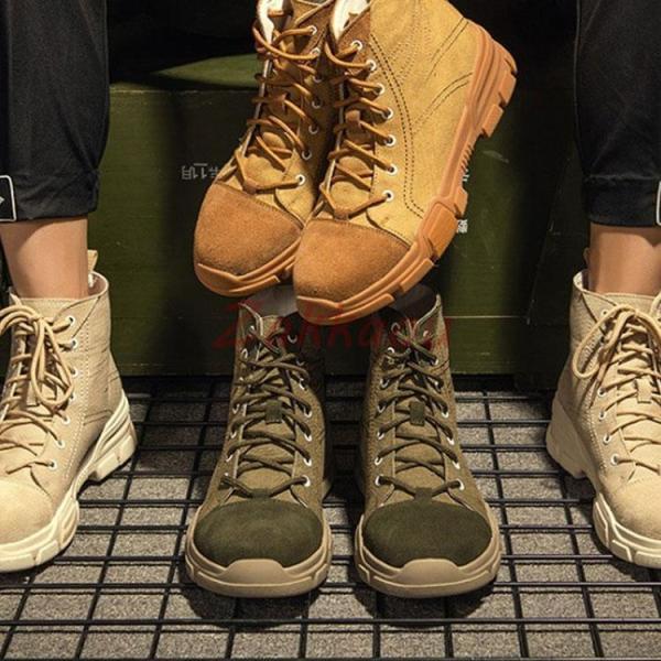 メンズ ショートブーツ ブーツ ワークブーツ 靴 裏起毛 ハイカット メンズブーツ エンジニアブーツ　バ..