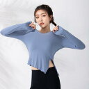 ヨガウェア トップス タンクトップ ウェア レディース ホットヨガ フィットネスウェア かわいい おしゃれ 長袖 Tシャツ 吸汗速乾 ストレッチ