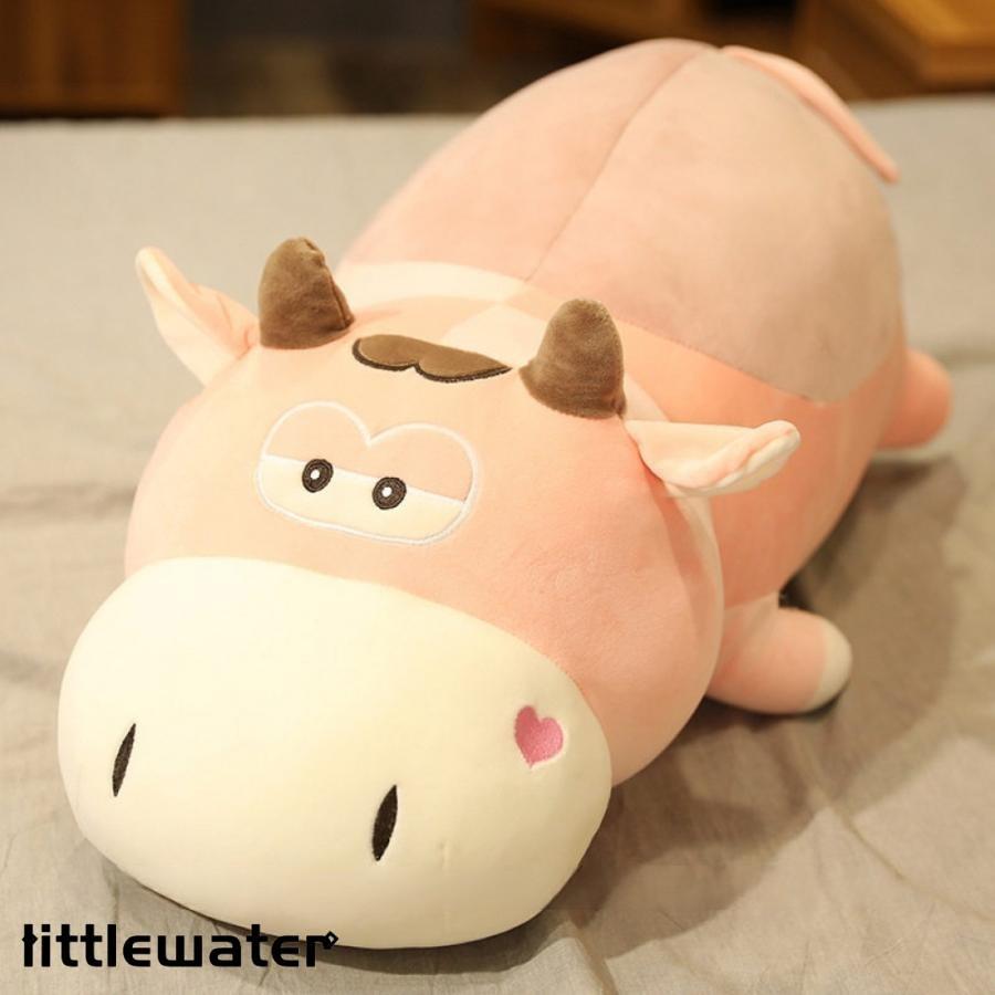 牛 ぬいぐるみ ウシ うし 抱き枕 可愛い 雑貨 グッズ 置物 動物 リアル クリスマス ぬいぐるみ ギフト プレゼント おもちゃ 誕生日 かわいい牛のぬいぐるみ枕