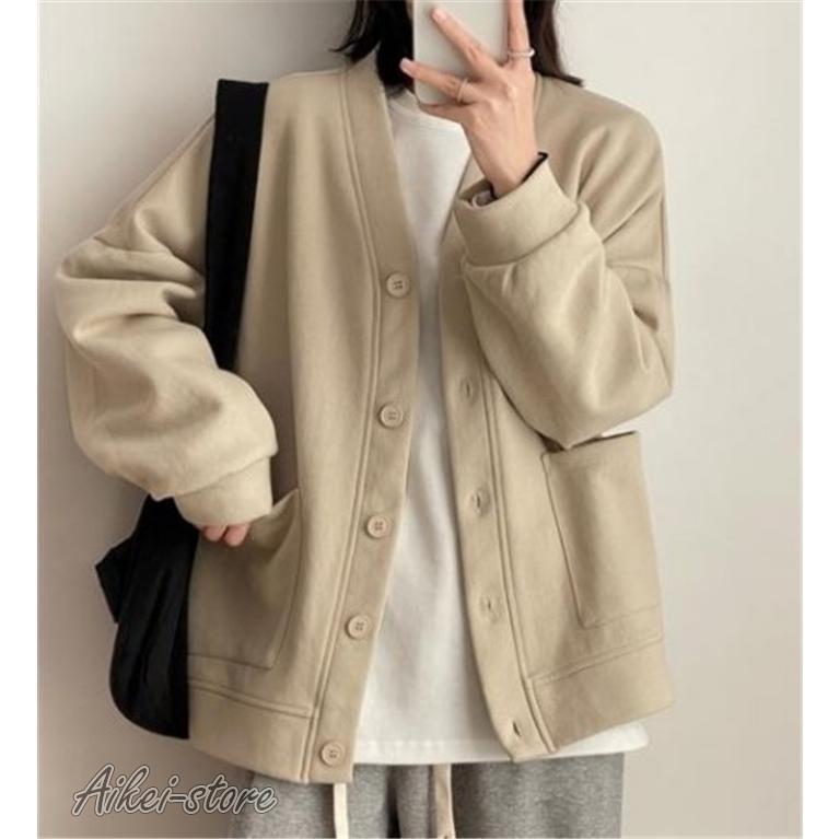 カーディガン レディース トップス 羽織 アウター 長袖 パーカー ウェット トレーナー 春 無地 パーカー ジャケット 通勤 通学 30代 40代