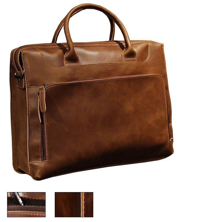 ■品名:メンズトートバッグ■素材（外側）:PU革■素材（内側）:ポリエステル　■サイズ(約):横38cm、縦31cm■ショルダーベルト：付属します■金具の色：グレー ■開閉式：ファスナー式　　■ポケット 内側：メイン収納*1 ファスナー式*1 小物用オープン式*2 ノートパソコン収納部*1 ■ポケット 外側：ファスナー式*1 ■収納:ティッシュ、財布、スマホ、iPad、A4雑誌など■A4対応:可sanwafashionの人気検索ワード：ハンドバッグ トートバッグ メンズ 2way 手提げバッグショルダーバッグ 手提げ 斜めがけ ビジネスバッグかばん おしゃれ 新作 トレンド カジュアル 革バッグ ショルダー　大きいサイズ 鞄 メンズ コーデ 通勤 通学　大人　男性　ショルダーバッグ　A4 人気 カジュアル 肩掛け 20代 30代 40代大容量　メンズ　シンプル きれいめカバン 鞄 ビジネス 仕事用 旅行 デイリー 通勤バッグ