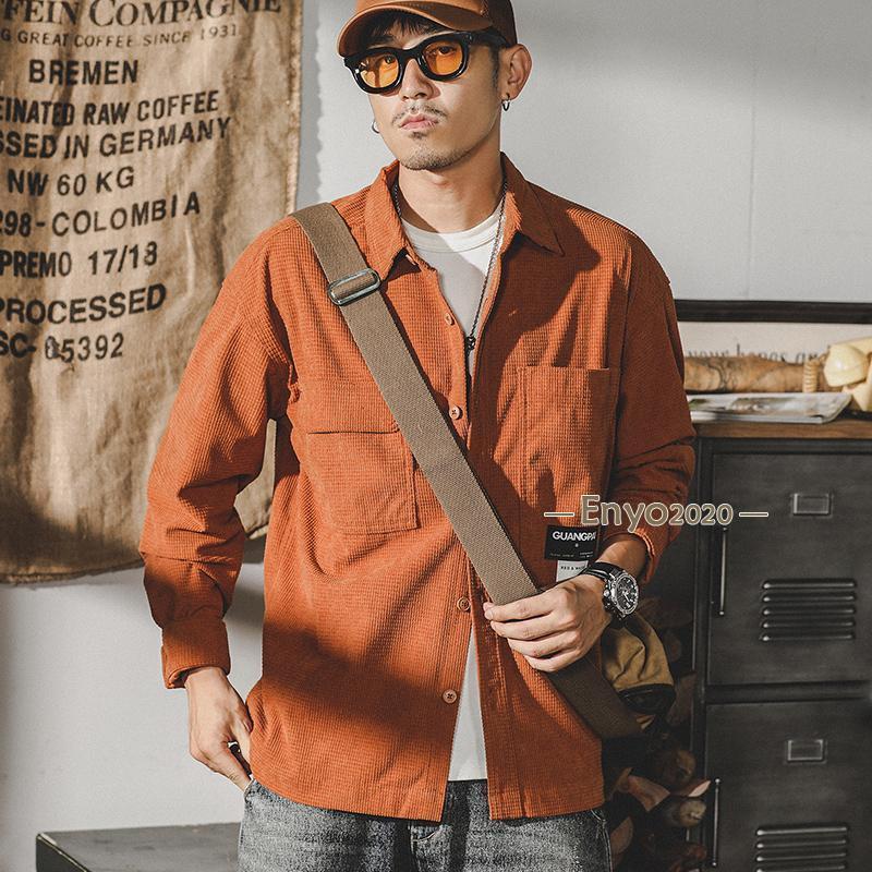 シャツ メンズ メンズシャツ メンズ 長袖シャツ カジュアルシャツ メンズ 秋服 ブラウス