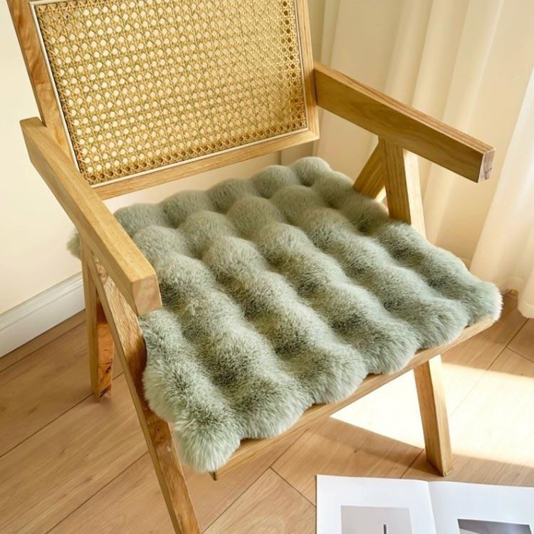 チェアパッド 四角 チェア クッション 厚手 座布団 60cm 80cm ラグ ラグマット カ...