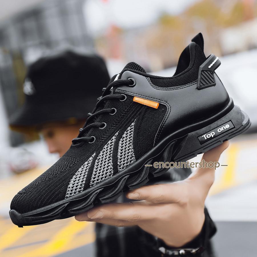 スニーカー メンズ ランニングシューズ ハイカットスニーカー スリッポン 厚底 ウォーキングシューズ 白 黒 カジュアル メッシュシューズ 通学靴 ジョギング