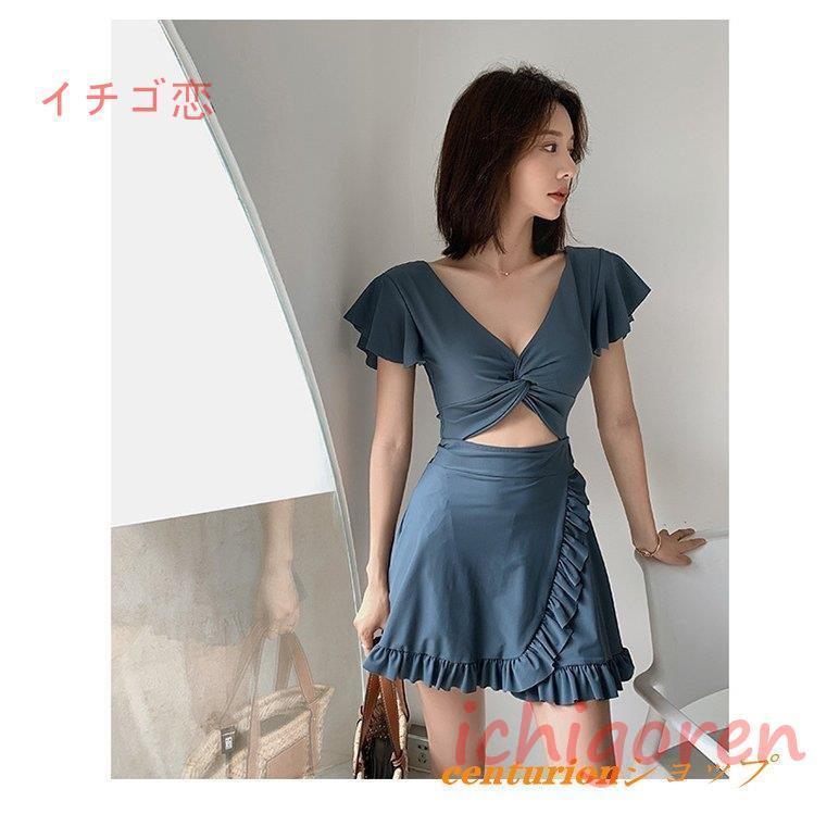 水着 レディース ワンピース水着 サロペット ワンピース型 夏 おしゃれ 小胸 ママ水着 バンドゥ 大きいサイズ 体型カバー キレイめ 20代 30代 40代 50代