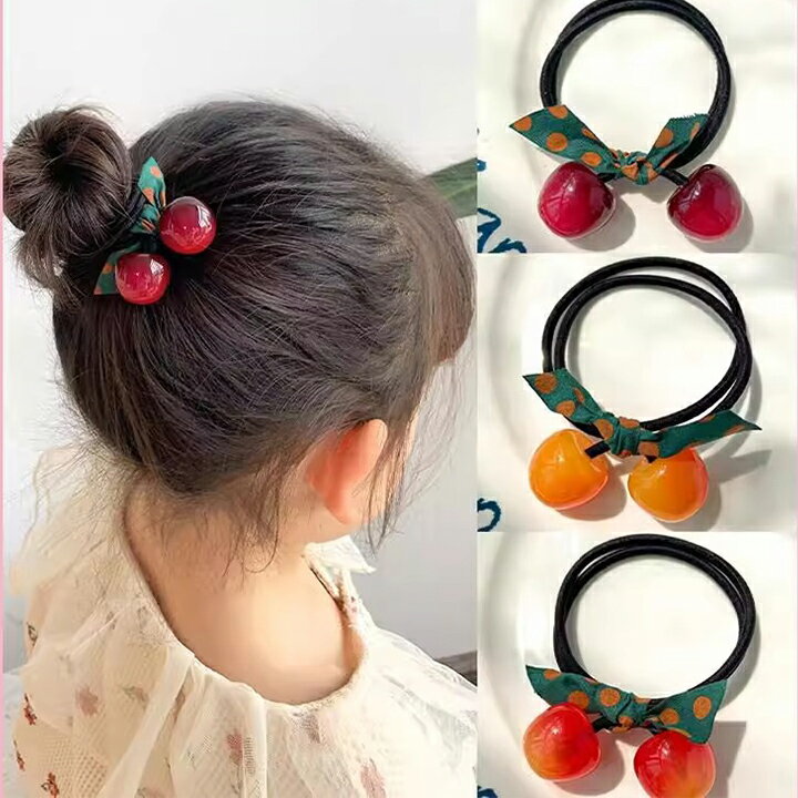 【ヘアゴム全員プレゼント★】フルーツヘアゴム ヘアアクセサリー女の子 子供 キッ...