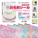 お名前シール かわいい ネームラベル 可愛い おなまえシール 布用 ネームラベル ゆめかわいい ノンアイロン 洗える 防水 お名前シール 洗濯できる 小学校 入...