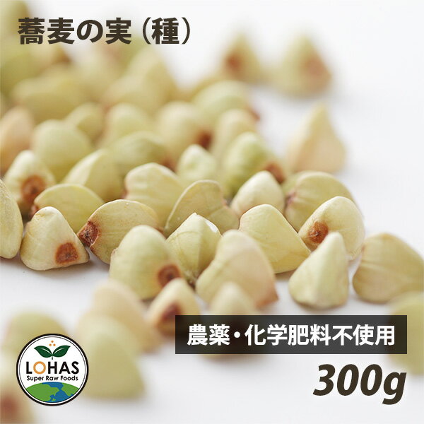 スプラウト 蕎麦の実（種） 300g 殻なし 北海道産 農薬不使用 化学肥料不使用 シード スーパーフード サラダ タネ たね 種子