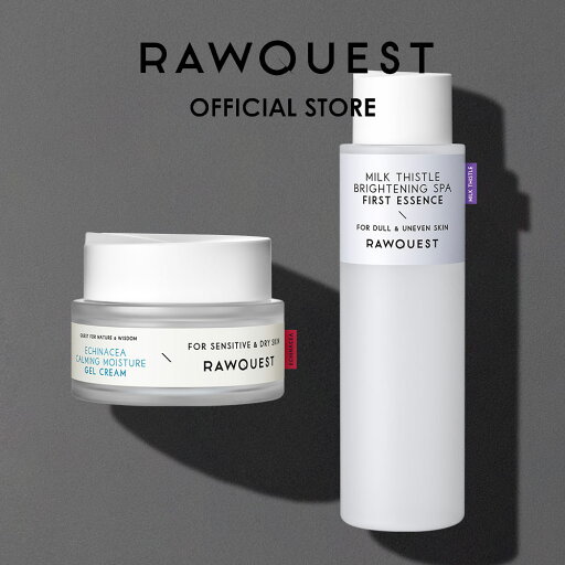 【RAWQUEST公式ストア】エキネシア カーミングモイスチャー ジェルクリーム 50ml ミルクシスルブライトニングスパ ファーストエッセンス 200ml セット 韓国コスメ スキンケア ロウクエスト ロークエスト【楽天海外通販】 【RAWQUEST公式ストア】エキネシア カーミングモイスチャー ジェルクリーム 50ml ミルクシスルブライトニングスパ ファーストエッセンス 200ml セット 韓国コスメ スキンケア ロウクエスト ロークエスト【楽天海外通販】