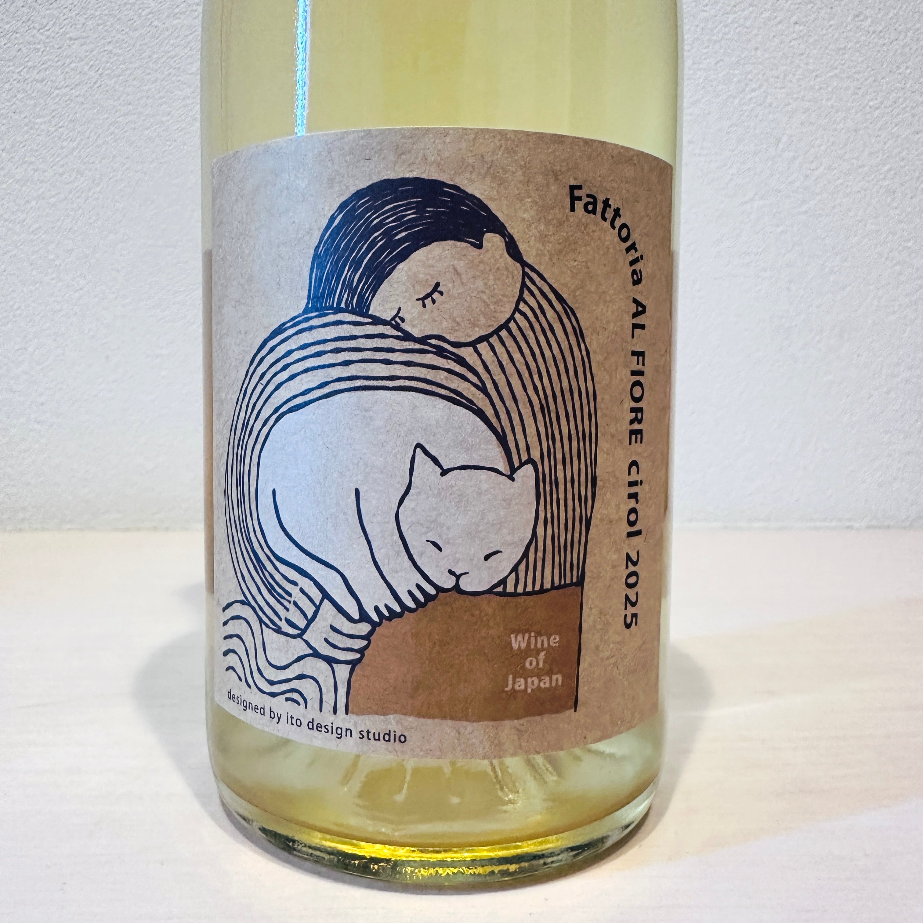 【クール便】【あす楽】【日本ワイン】Fattoria AL FIORE（ファットリア・アル・フィオーレ）ネコシリーズ Cirol 2025 白ワイン シャルドネ レッドミルレンニューム デラウェア リースリングリオン SO2無添加 野生酵母 無濾過 750ml 1本 rawwine-10000112 ナチュラルワイン蔵 サンプル画像2