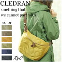 CLEDRAN クレドラン ナイロンバッグ（ CL-2147 ショルダー ）クレドラン ROTA SERIES BODY BAGナイロン キルティングショルダーバッグ（ L ）（ 商品番号 CLR-2147 ）