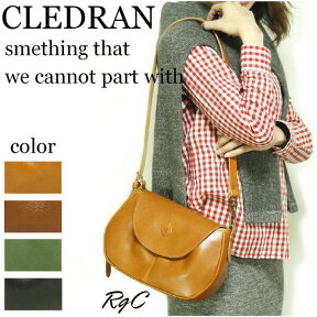 CLEDRAN クレドラン 2wayバッグ（ CL-2218 ショルダーバッグ ）クレドラン FINI SERIES 2WAY WIDE SHOULDER2WAY フラップレザーショルダーバッグ（ 商品番号 CLF-2218 ）